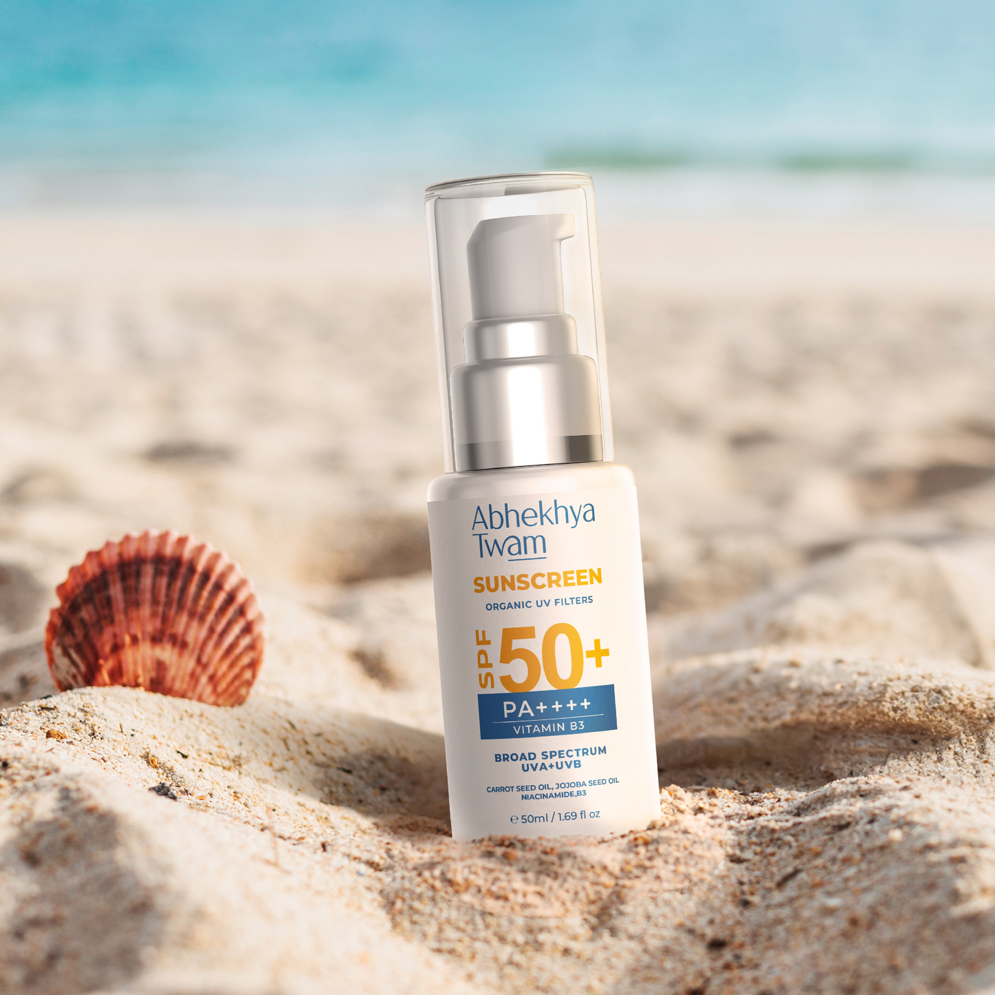 SUNSCREEN WITH SPF 50 PA ++++
