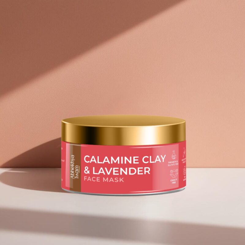 Calamine Clay and Lavender Face Mask