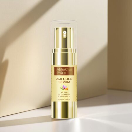 24K Gold Serum with Kesar, Vitamin C and Rosemary