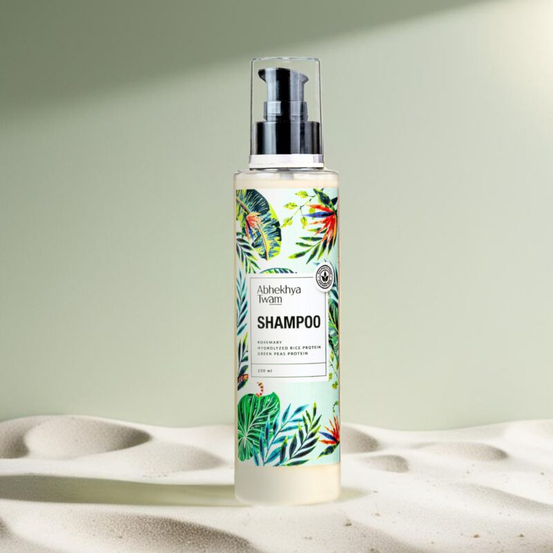 Green Peas Rosemary Hydrolysed Rice Protein Shampoo