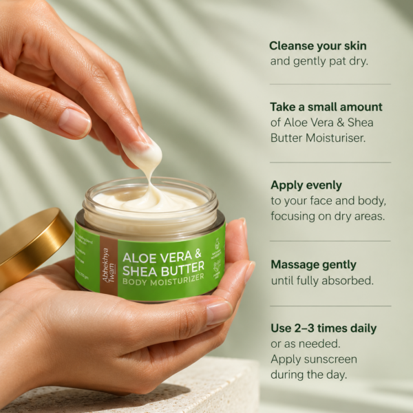 Aloevera & Shea Butter Body Moisturiser