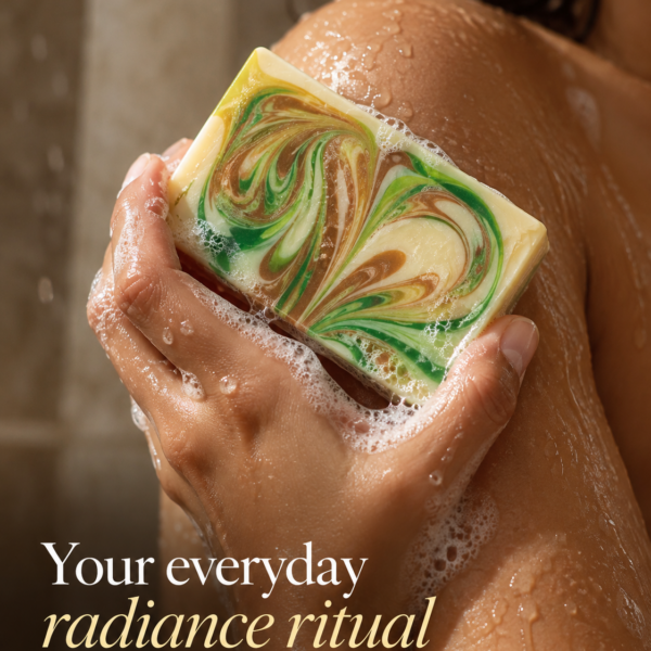 Aloevere green tea lemon grass soap