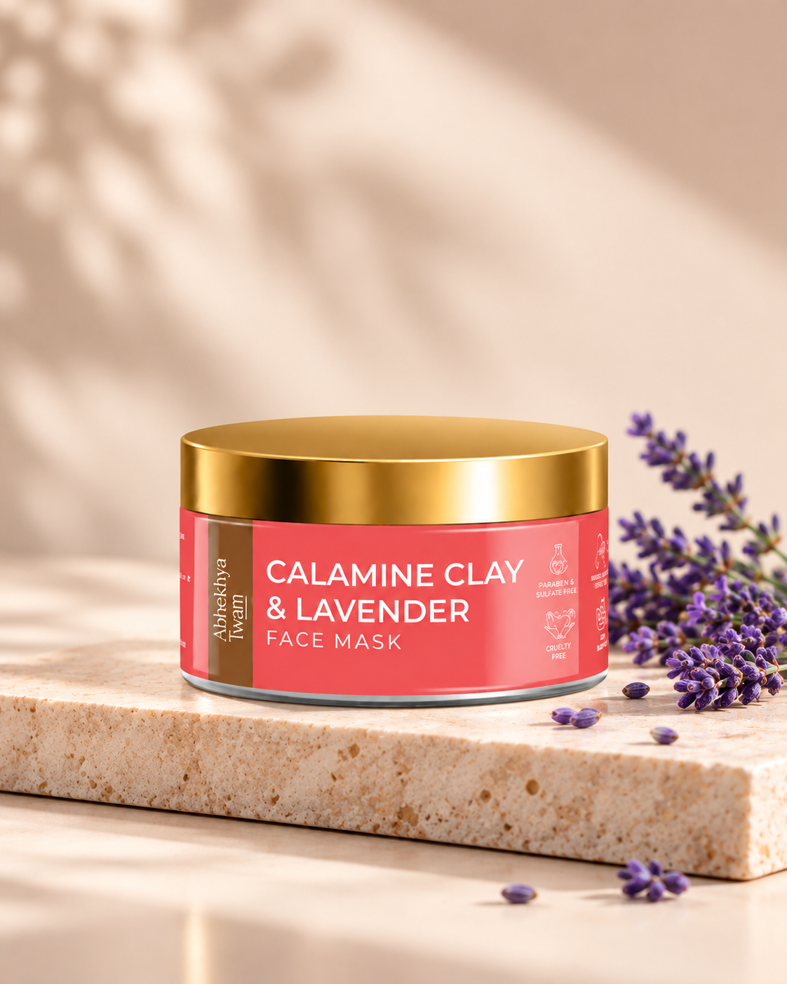 Calamine Clay and Lavender Face Mask