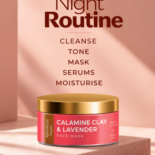 Calamine Clay and Lavender Face Mask
