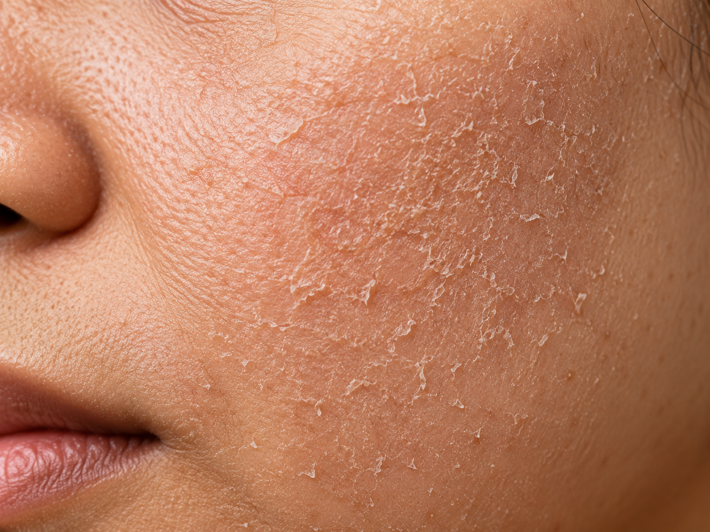 Dry skin
