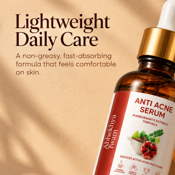 Anti-Acne Serum with Triphala and Pomegranate
