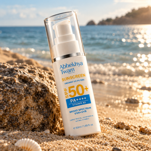 Sunscreen SPF 50 PA++++Zinc Oxide & Niacinamide