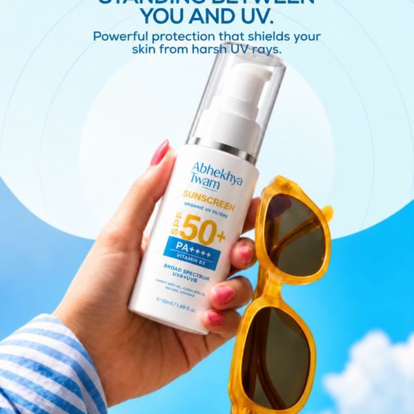 Sunscreen SPF 50 PA++++Zinc Oxide & Niacinamide