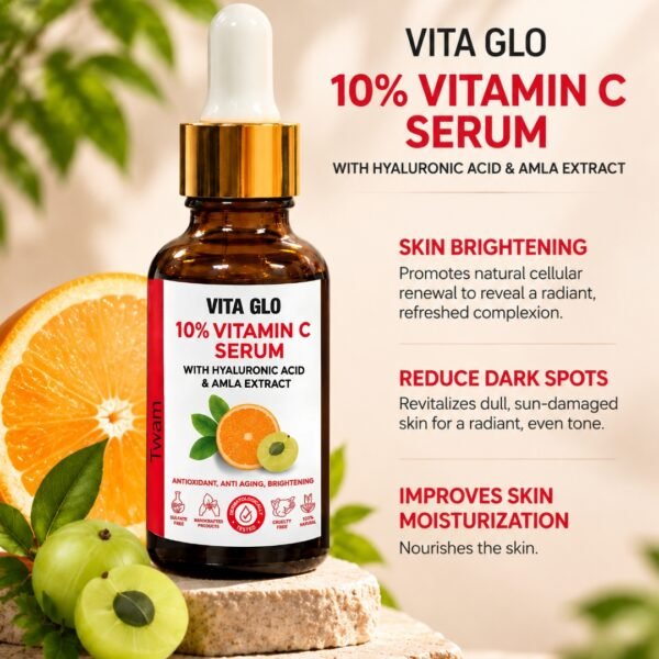 Vitamin C Serum with Amla Extract and Hyaluronic Acid