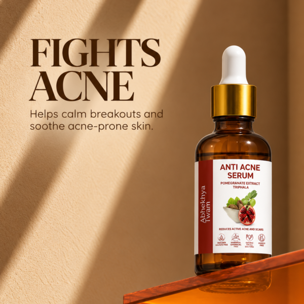 Anti-Acne Serum with Triphala and Pomegranate