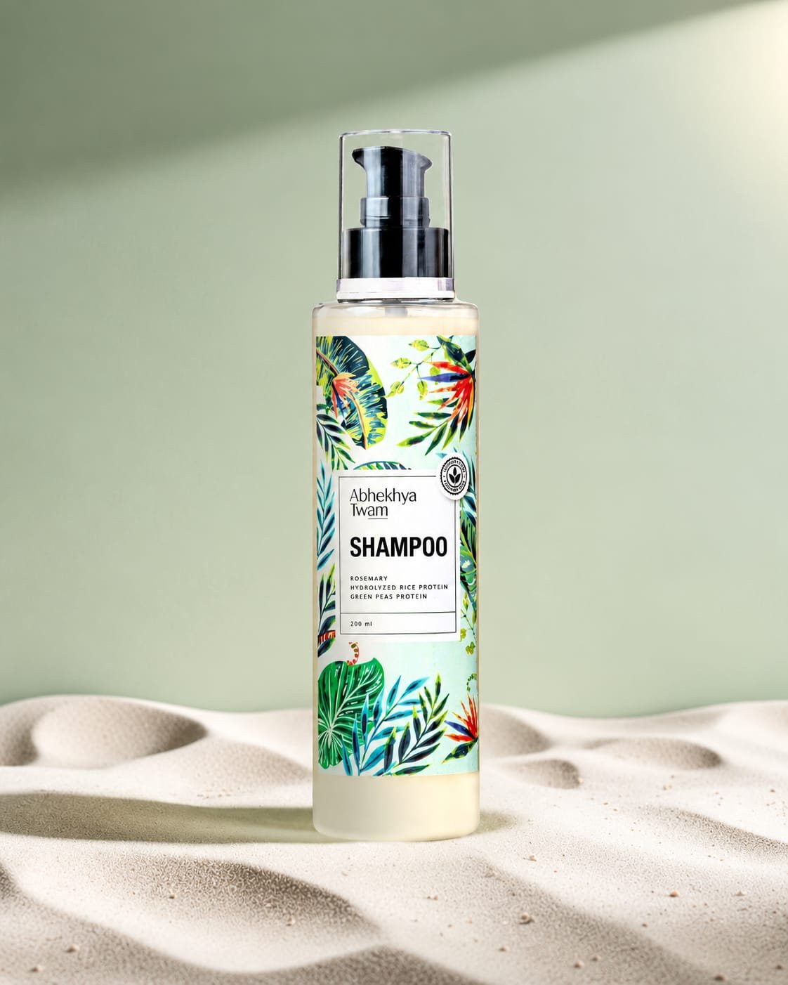 Green Peas Rosemary Hydrolysed Rice Protein Shampoo